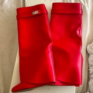 GIVENCHY SHARK LOCK BOOTS